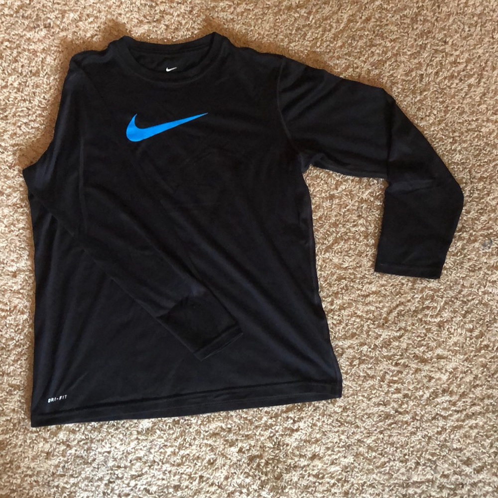 Black Nike Long sleeve T-shirt